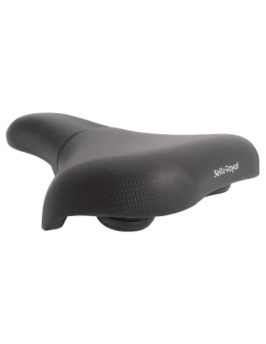 Fietszadel Selle Royal Brave Moderate 60° - zwart