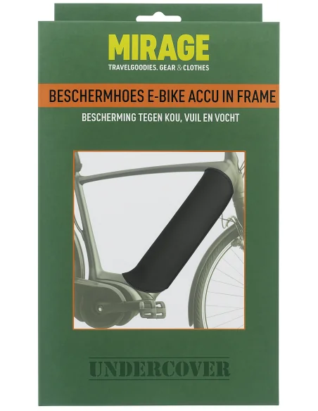 Mirage Undercover beschermhoes E-bike frameaccu - neopreen - zwart