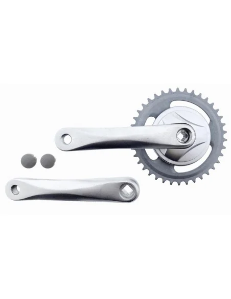 Crankstel Vinty 38T - 170 mm crankarm - zilver