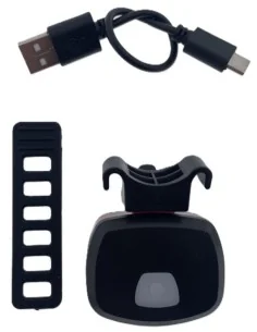 Achterlicht IkziLight Tosti 40 COB led, USB-oplaadbaar 2