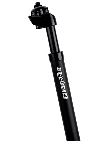 Zadelpen Ergotec verend SP-4.0 ø27.2 / 350 mm - zwart