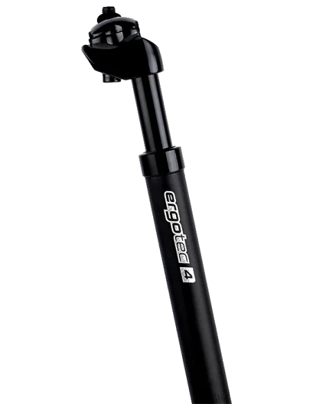 Zadelpen Ergotec verend SP-4.0 ø27.2 / 350 mm - zwart