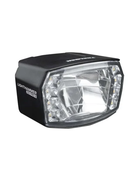 Koplamp Trelock LS 990 Lighthammer Pro voor E-bike incl. FP adapter - zwart