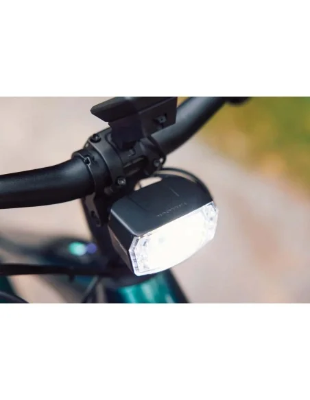 Koplamp Trelock LS 990 Lighthammer Pro voor E-bike incl. FP adapter - zwart