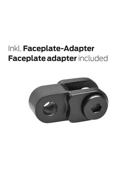 Koplamp Trelock LS 990 Lighthammer Pro voor E-bike incl. FP adapter - zwart