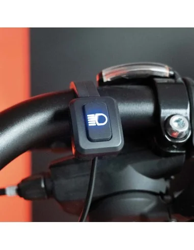 Koplamp Trelock LS 990 Lighthammer Pro voor E-bike incl. FP adapter - zwart