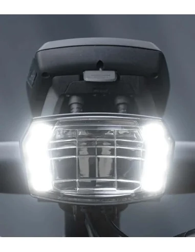 Koplamp Trelock LS 990 Lighthammer Pro voor E-bike incl. FP adapter - zwart