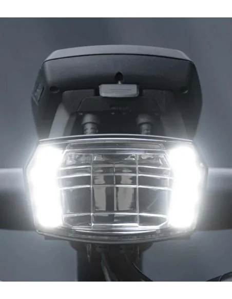 Koplamp Trelock LS 990 Lighthammer Pro voor E-bike incl. FP adapter - zwart