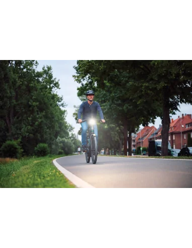 Koplamp Trelock LS 990 Lighthammer Pro voor E-bike incl. FP adapter - zwart