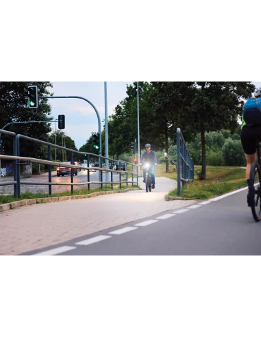 Koplamp Trelock LS 990 Lighthammer Pro voor E-bike incl. FP adapter - zwart