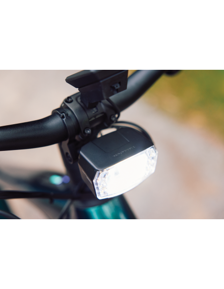 Koplamp Trelock LS 990 Lighthammer Pro voor E-bike incl. FP adapter - zwart
