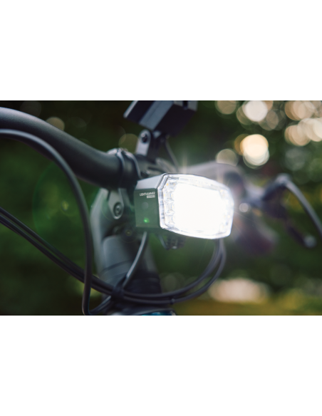 Koplamp Trelock LS 990 Lighthammer Pro voor E-bike incl. FP adapter - zwart