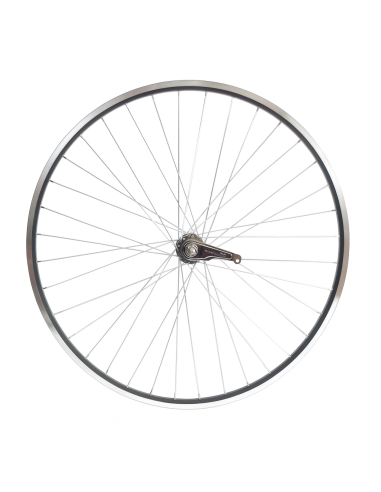 Achterwiel 28 x 1/4 ZAC 19 met Shimano remnaaf - zwart