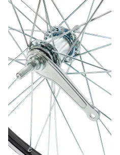 Achterwiel 28 x 1/4 ZAC 19 met Shimano remnaaf - zwart 2