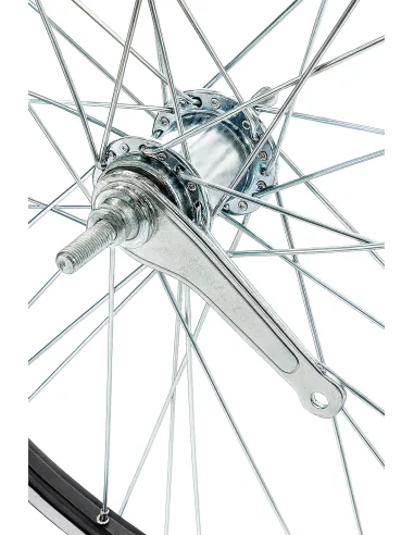 Achterwiel 28 x 1/4 ZAC 19 met Shimano remnaaf - zwart