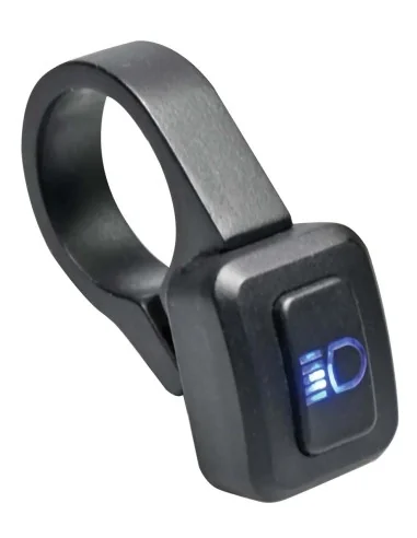 Koplamp Trelock LS 930 Lighthammer 130 lux voor E-bike incl. stuur adapter - zwart