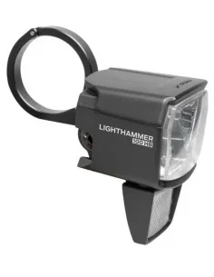 Koplamp LS 890 Lighthammer 100 voor E-bike incl. stuur adapter - zwart