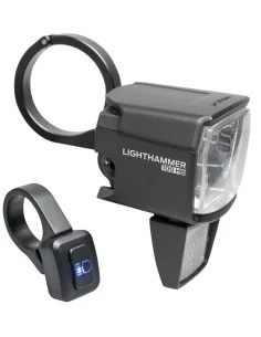 Koplamp LS 890 Lighthammer 100 voor E-bike incl. stuur adapter - zwart 2