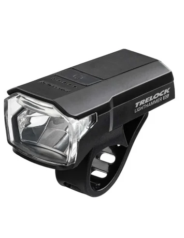 Koplamp Trelock LS 480 Lighthammer 80 lux - zwart