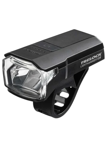 Koplamp Trelock LS 480 Lighthammer 80 lux - zwart