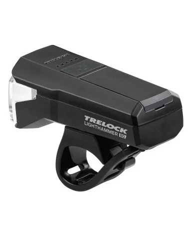 Koplamp Trelock LS 480 Lighthammer 80 lux - zwart