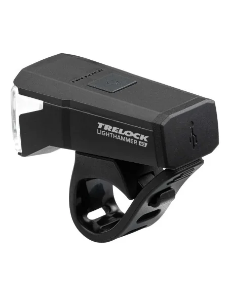 Koplamp Trelock LS 440 lighthammer 40 lux USB - zwart