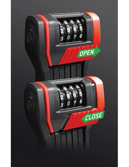 Vouwslot Trelock FS 280 X-Move met code 100 cm - zwart