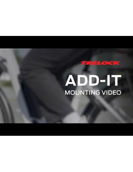 Universele adapter Trelock Add-it - zwart