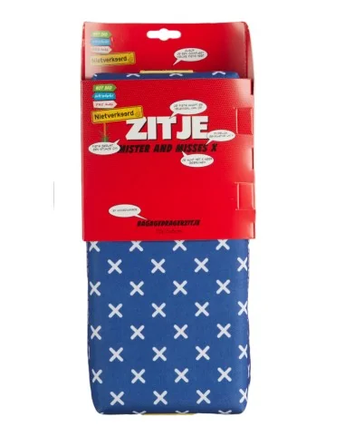 NietVerkeerd Actie pakket Zit je lekker - Mr. & Mrs. - Zitje + Rugsteun + Rugsteunkussen