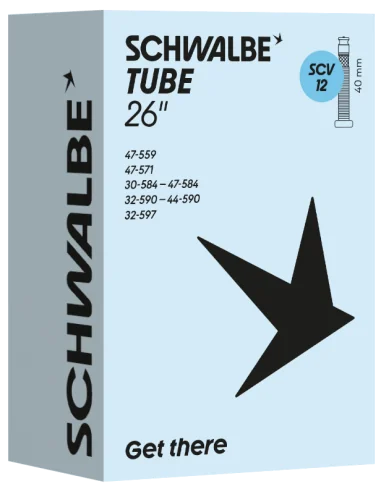 Binnenband Schwalbe SCV12 (26''/27,5'') - 32/47-559/597 - 40mm ventiel