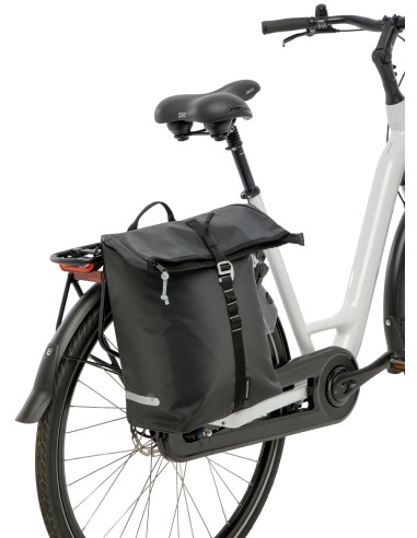 Enkele fietstas New Looxs Cantos Bag Single - 16,5 liter - 29 x 16 x 36 cm - Black