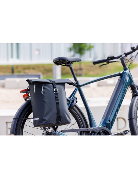 Enkele fietstas New Looxs Cantos Bag Single - 16,5 liter - 29 x 16 x 36 cm - Black