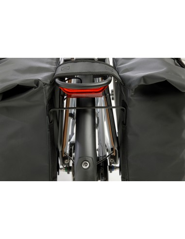 Dubbele fietstas New Looxs Cantos Bag Double - 36 liter - 30 x 16 x 36 cm (2x) - Black