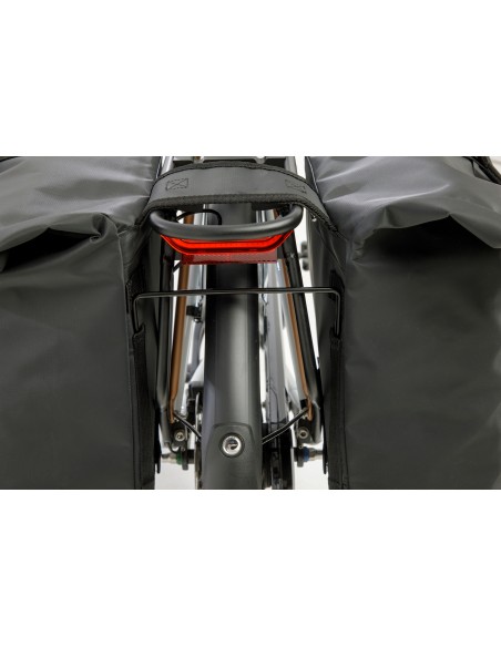 Dubbele fietstas New Looxs Cantos Bag Double - 36 liter - 30 x 16 x 36 cm (2x) - Black