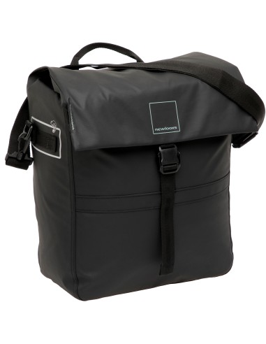 Enkele fietstas New Looxs Leeds Single - 19 liter - 33 x 18 x 38 cm - Black