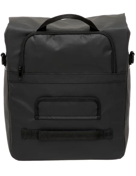 Enkele fietstas New Looxs Leeds Single - 19 liter - 33 x 18 x 38 cm - Black