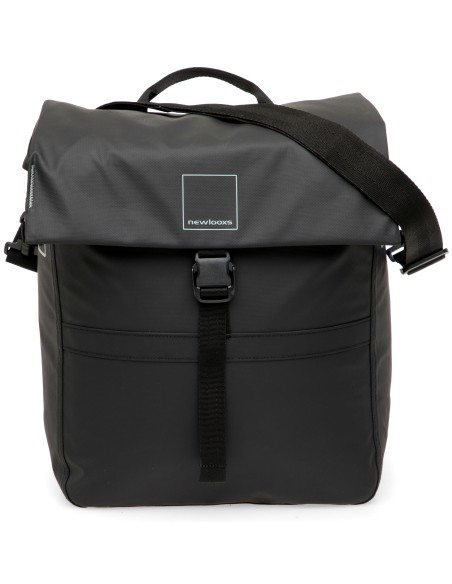 Enkele fietstas New Looxs Leeds Single - 19 liter - 33 x 18 x 38 cm - Black