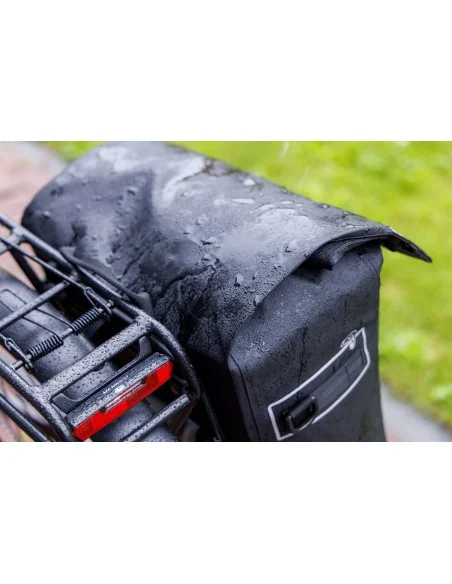 Enkele fietstas New Looxs Leeds Single - 19 liter - 33 x 18 x 38 cm - Black