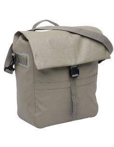 Enkele fietstas New Looxs Leeds Single - 19 liter - 33 x 18 x 38 cm - Taupe