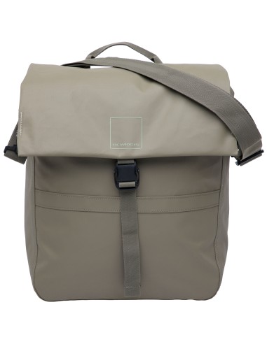 Enkele fietstas New Looxs Leeds Single - 19 liter - 33 x 18 x 38 cm - Taupe