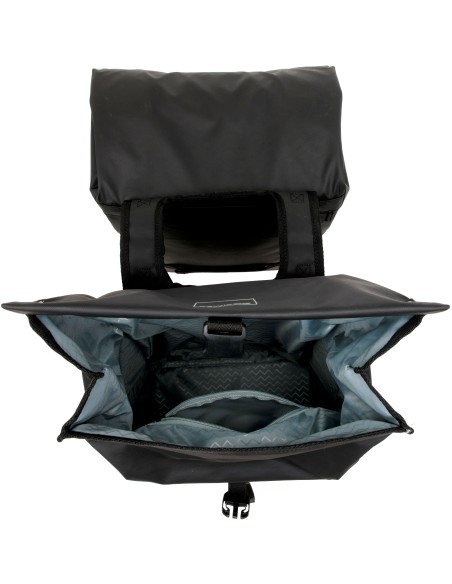 Dubbele fietstas New Looxs Leeds Double - 38 liter - 33 x 18 x 38 cm (2x) - Black