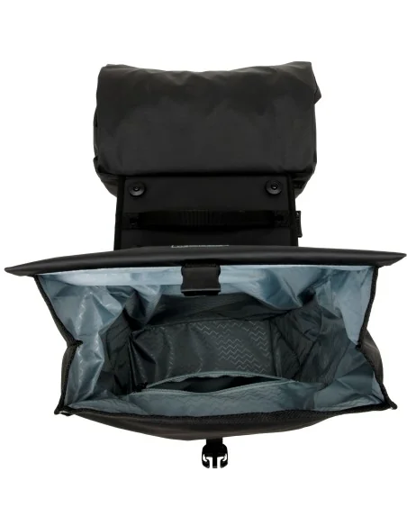 Dubbele fietstas New Looxs Leeds Double MIK 2.0 - 38 liter - 33 x 18 x 38 cm (2x) - Black