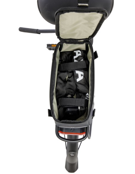 Bagagedragertas New Looxs Trunkbag Lock - 4,5 liter - 30 x 13 x 12 cm - Black