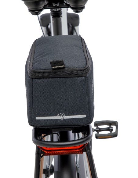 Bagagedragertas New Looxs Trunkbag Lock MIK 2.0 - 4,5 liter - 30 x 13 x 12 cm - Black