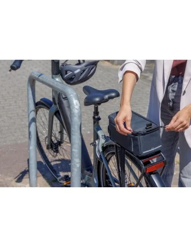 Bagagedragertas New Looxs Trunkbag Lock MIK 2.0 - 4,5 liter - 30 x 13 x 12 cm - Black