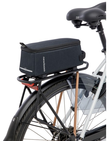 Bagagedragertas New Looxs Trunkbag Lock MIK 2.0 - 4,5 liter - 30 x 13 x 12 cm - Black