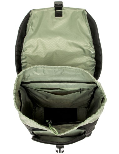 Enkele fietstas New Looxs Vigo Single - 20 liter - 30 x 19 x 40 cm - Black-Green