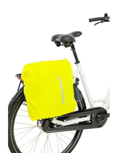 Enkele fietstas New Looxs Vigo Single - 20 liter - 30 x 19 x 40 cm - Black-Green