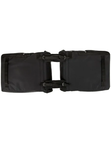 Dubbele fietstas New Looxs Vigo Double - 40 liter - 30 x 19 x 40 cm (2x) - Black-Green