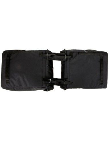 Dubbele fietstas New Looxs Vigo Double - 40 liter - 30 x 19 x 40 cm (2x) - Black-Orange